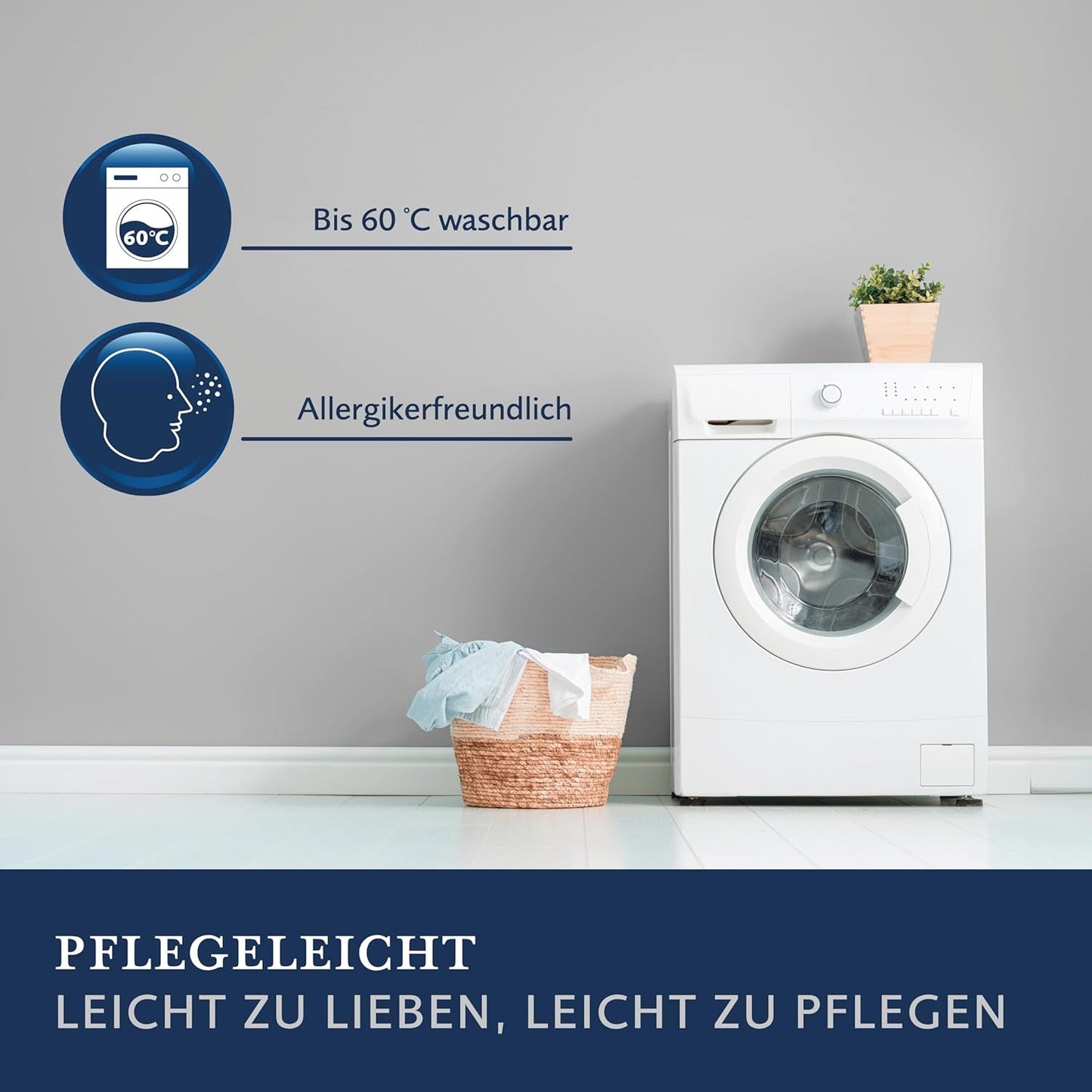 Billerbeck E21 King vezeldekbed - Fijnvezeldekbed met aloë vera - 135 X 200 Cm all season dekbed met medium warmteniveau, wit Naty Shop dekbedden en dekbedden