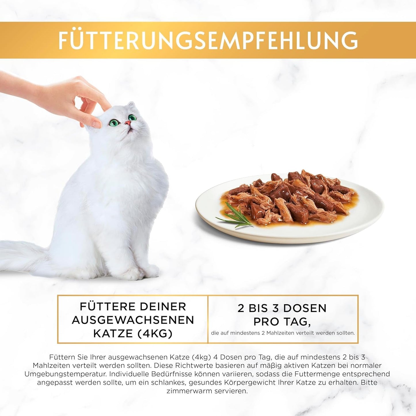 Gourmet Gold Délicatesse en Sauce Rund- en Kip Natvoer voor katten, 12 stuks (12 x 85 g)