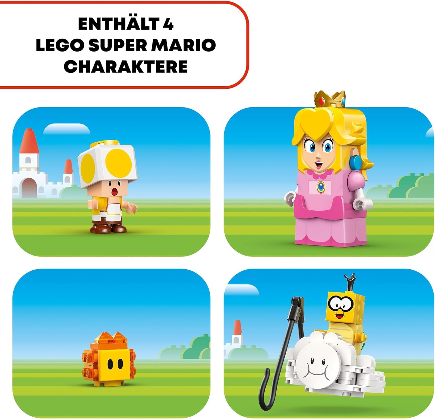 LEGO Super Mario Avonturen Met Interactieve Perzik, Kinderspeelset met Gele Pad, Nintendo cadeau voor jongens, meisjes en alle spelers vanaf 6 jaar 71441 Bouwsets Besuche den LEGO-Store