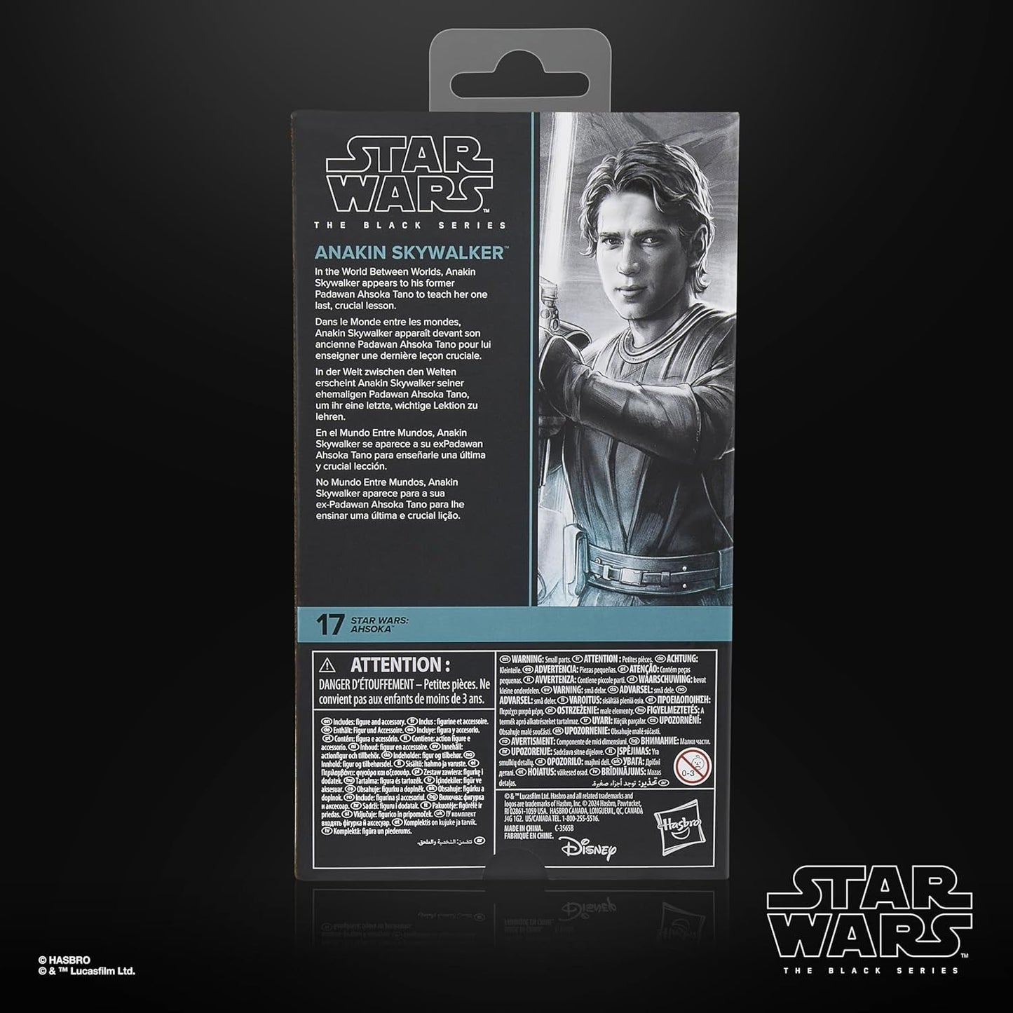 Star Wars The Black Series Anakin Skywalker, Star Wars: Ahsoka Premium verzamelbaar actiefiguur (15 cm) Actiefiguren Naty Shop
