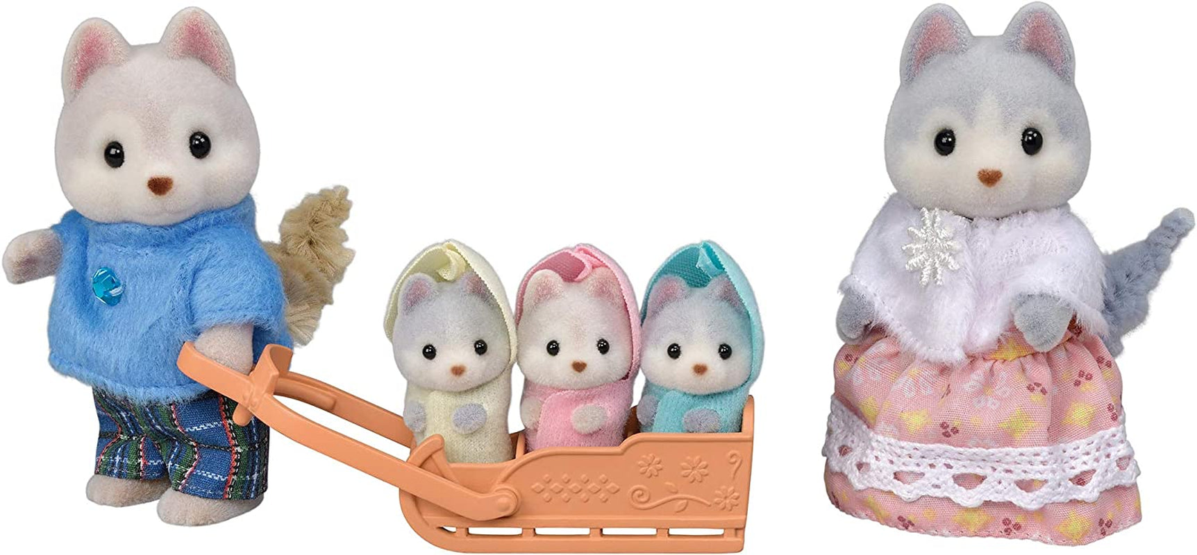 Sylvanian Families L5636 Husky Family Dolls Naty Shop Standaardtitel