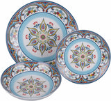 18-delig porseleinen servies, 6 verschillende bordensets, Andalusië