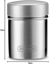 De'Longhi DLSC061 roestvrijstalen cacaoshaker, 175 ml, zilver