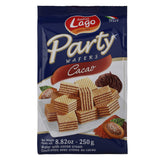 Cacao voor feestjes 250 g, wafel met cacaocrème, 74% Met 5 lagen wafel en een fluweelzachte chocoladecrème