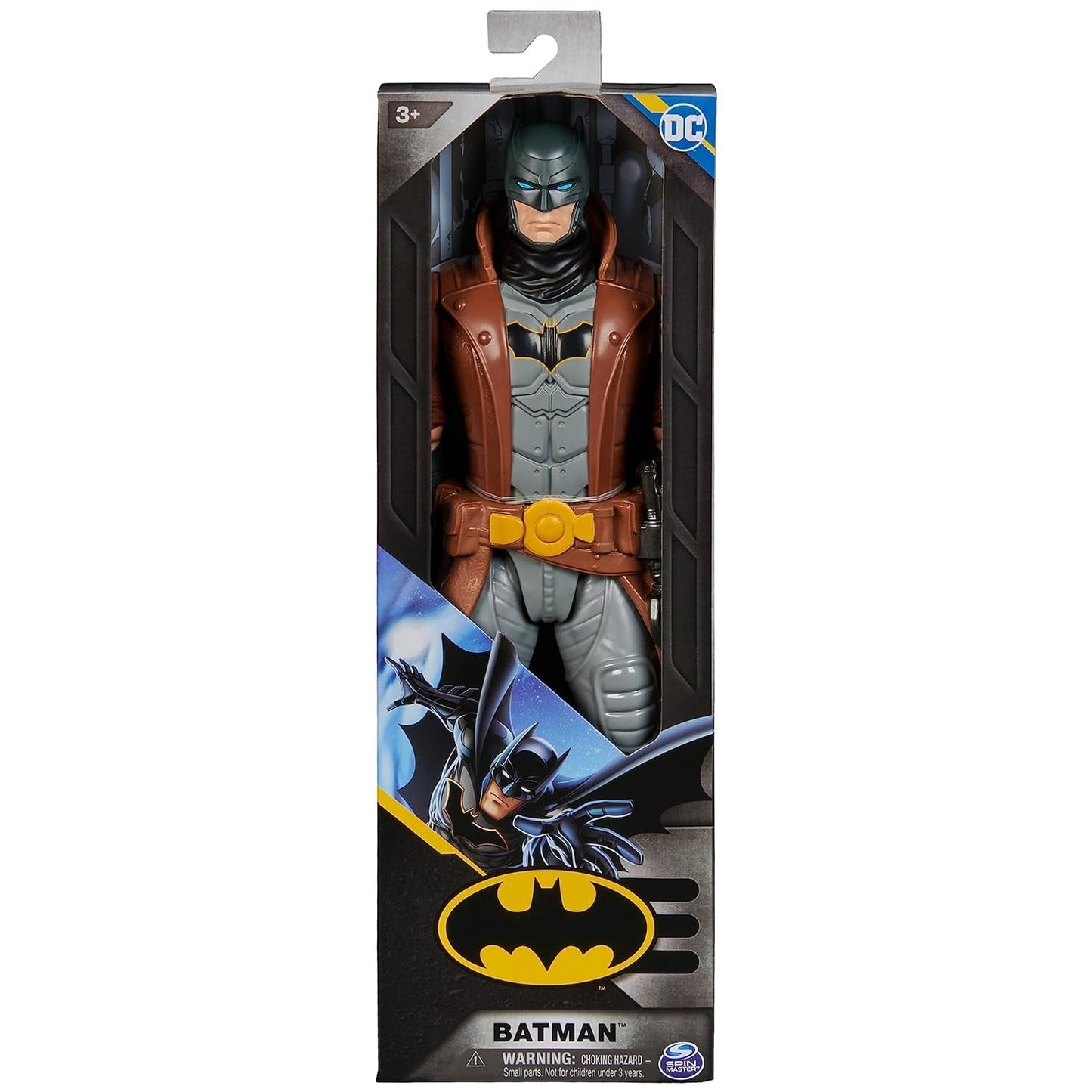 DC Comics Batman-actiefiguur, 30 cm hoog, volledig beweegbaar voor spannende avonturen en stuntspeelgoed boordevol actie voor kinderen vanaf 3 jaar Actiefiguren Naty Shop