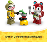 LEGO Animal Crossing Gerd's Caravan & Tuin Rollenspelset Autospeelgoed voor kinderen van 7 jaar oud Meisjes en jongens Cadeau Videogamespeelgoed met dierenfiguren 77054 Bouwsets Besuchen in LEGO-Store