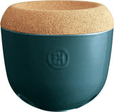 EH348763 Knoflookpot, keramiek, 14,6 x 14,6 x 13,4 cm, keramiek, Grand Cru, 14,6 x 14,6 x 13,4 cm Bewaardozen voor voedsel Naty Shop Blauwe vlam