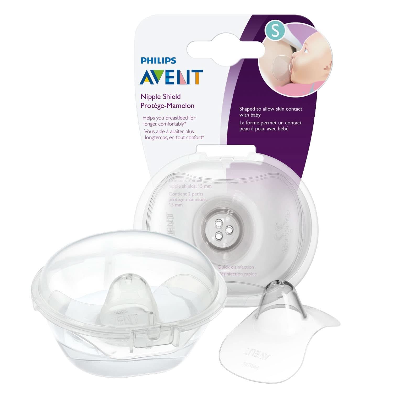 Philips Avent tepelbescherming (model SCF153/03) Accessoires Voeding en borstvoeding Bebe Naty Shop Klein (15 mm)