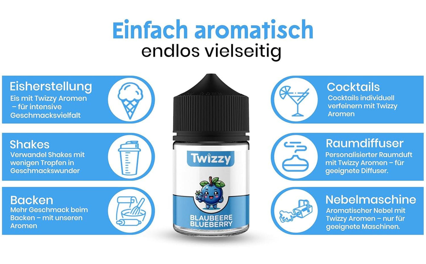 Twizzy Cranberry, Voedselaroma -60 ml - Intens aroma - Ideaal voor het bakken van Aroma's Naty Shop