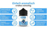 Twizzy Cranberry, Voedselaroma -60 ml - Intens aroma - Ideaal voor het bakken van Aroma's Naty Shop