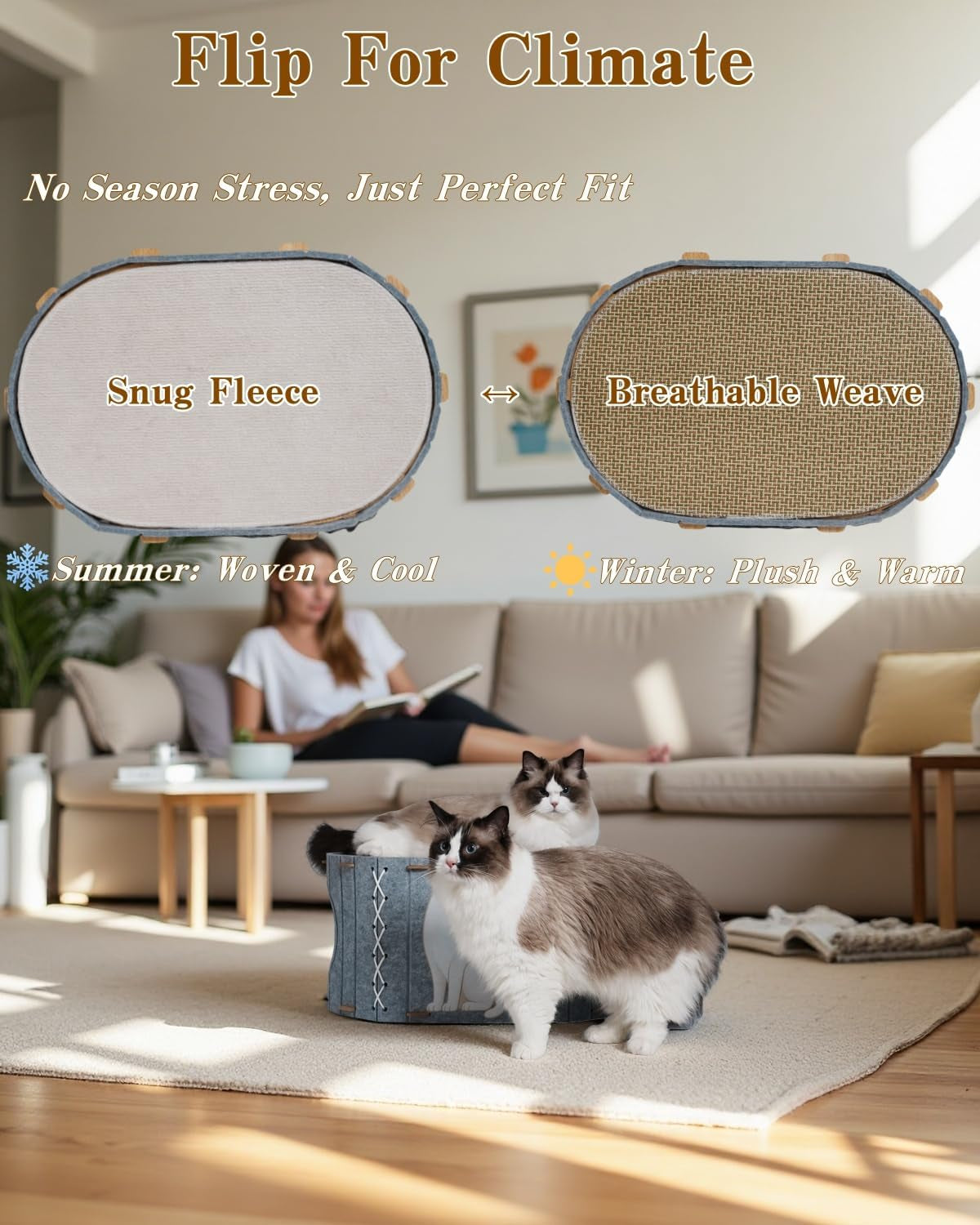Dekens en meubels, Huisdieren, Grotten & Huizen, Katten, Kattenbedden, Katten - bedden, matrassen