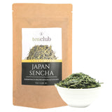 Japanse groene thee Sencha los 100g, Japanse groene thee van Kyushu, Oku Midori struikvariëteit, Teaclub Groene Thee