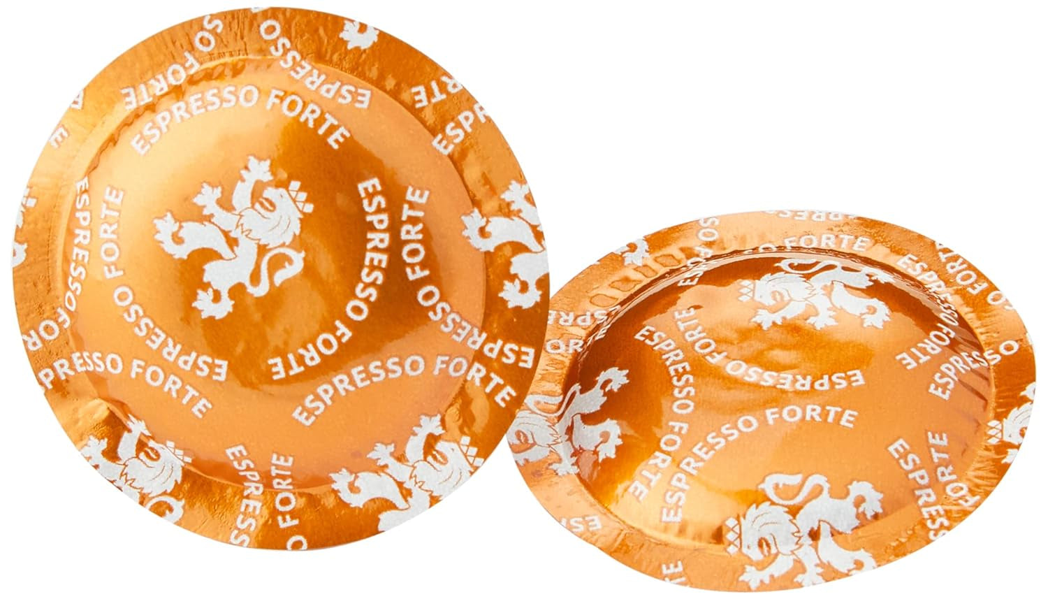 Espresso Forte 50 Pads voor professionele Nespresso Machine - 7/10 Intensiteit - UTZ-zertifiziert & Espresso Decaffeinato 50 Pads voor professionele Nespresso Machine - 7/10 Intensiteit