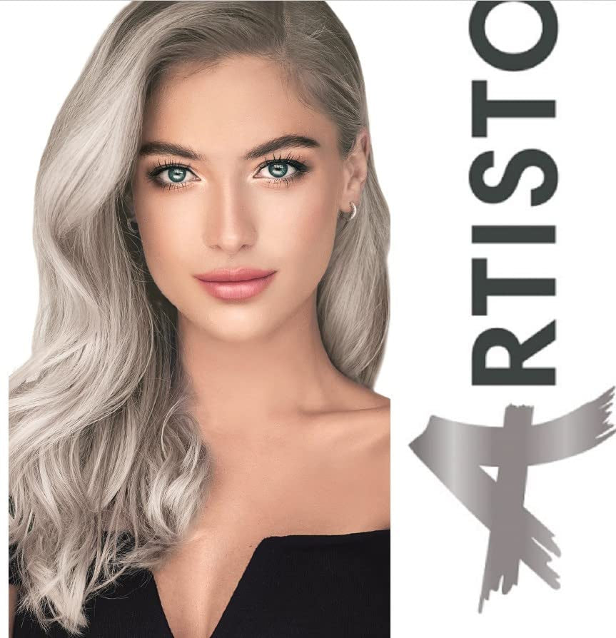 Color & Care permanente haarkleuring 120ml, professioneel resultaat, dekkend grijs haar, verrijkt met olieverzorgende complexen-Langdurige haarkleuring (10.1 Superlicht asblond) Haarverf Naty Shop