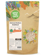 Wholefood Earth Pinhead Havermout Grof Gestabiliseerd 3kg | Niet-GMO | Rijk aan vezels