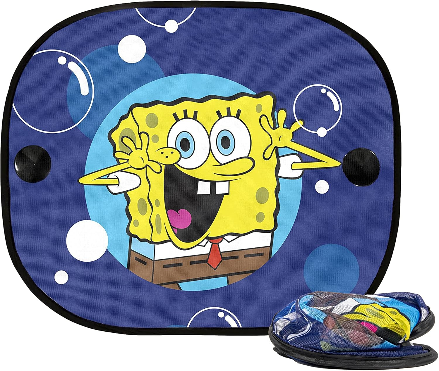Bob Esponja Spongebob nekkussen voor kinderen. Super comfortabel reizen, blauwe reiskussens Naty Shop Zijzonneschermen