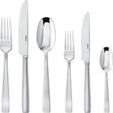 Sambonet 62512-83 platte monoblok bestekset, 36-delig, 18/10 roestvrij staal, vaatwasmachinebestendige keuken Naty Shop