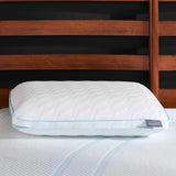 TEMPUR-PEDIC Tempur-Cloud Prohi-kussen, traagschuim, wit/weelderige tuin, kingsize standaardkussens Naty Shop