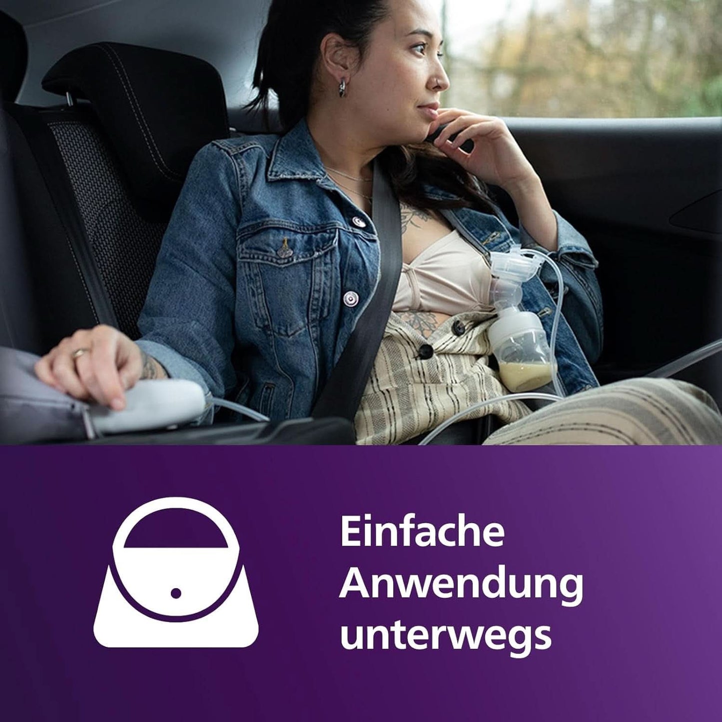 Elektronische Philips Avent Einzelmilchpomp Premium - Mit Natural Motion Technologie, Wiederaufladbarem Akku, Timer-Anzeige (Modell SCF396/31) Accessoires Voeding en borstvoeding Bebe Naty Shop