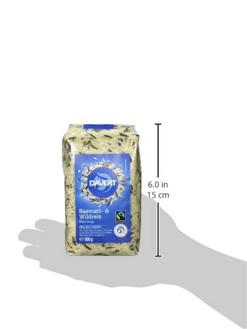 Davert Basmati en wilde rijstmix, biologisch, 500g
