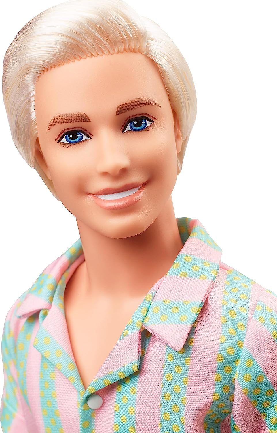 Barbie de film - Doll Movies Fans, Ken Doll, verzamelpop met surfplank en sneakers, beweegbaar lichaam, platinablond haar, geschikt als cadeau voor kinderen van 3 jaar oud, HPJ97 Naty Shop-poppen
