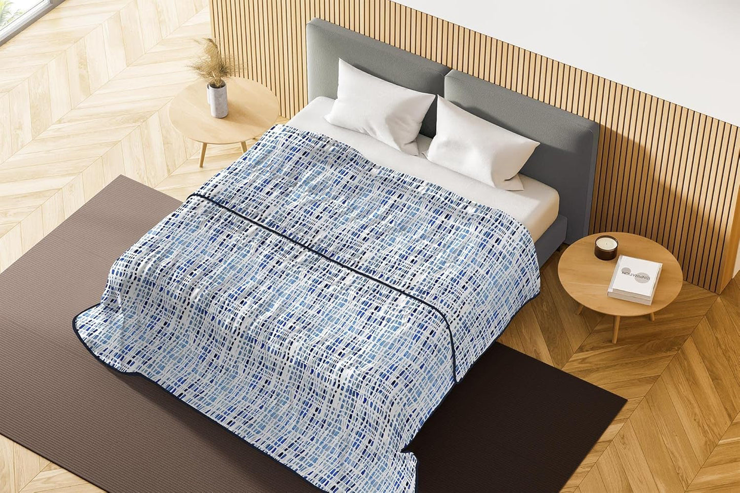 Italiaans beddengoed Basic zomerdekbed Microvezelglas tweepersoonsbed Dekbedden en dekbedden Naty Shop