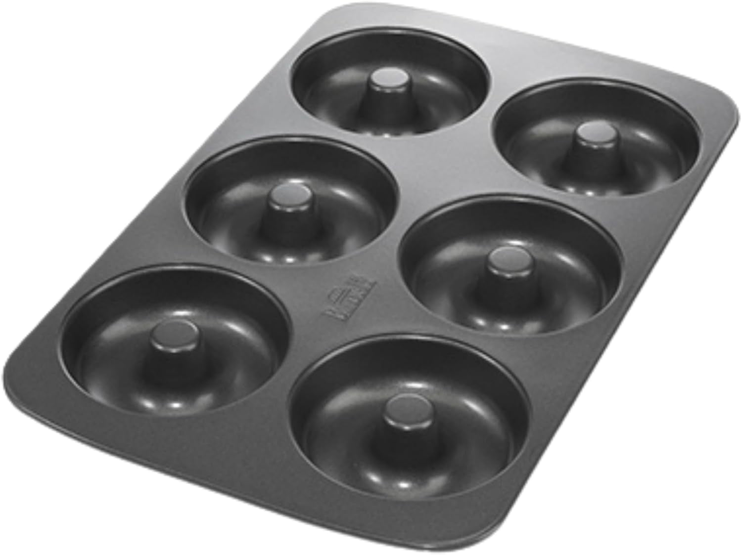 Birkmann, Easy Baking, Donutblech, Backform Für 6 Donuts, Mit Hochwertiger Antihaftbeschichtung, Ø 9 Cm, Mit Rezept, 881631 Vormen en bakplaten Naty Shop 6Er Donut-Blech