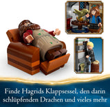 LEGO Harry Potter Hagrid's hut: een onverwacht bezoekset met 5 minifiguren en 2 dierenfiguren, cadeau voor dames en heren, magisch avonturenspeelgoed, fantasieset 76428 Bouwsets Beuche in LEGO-Store