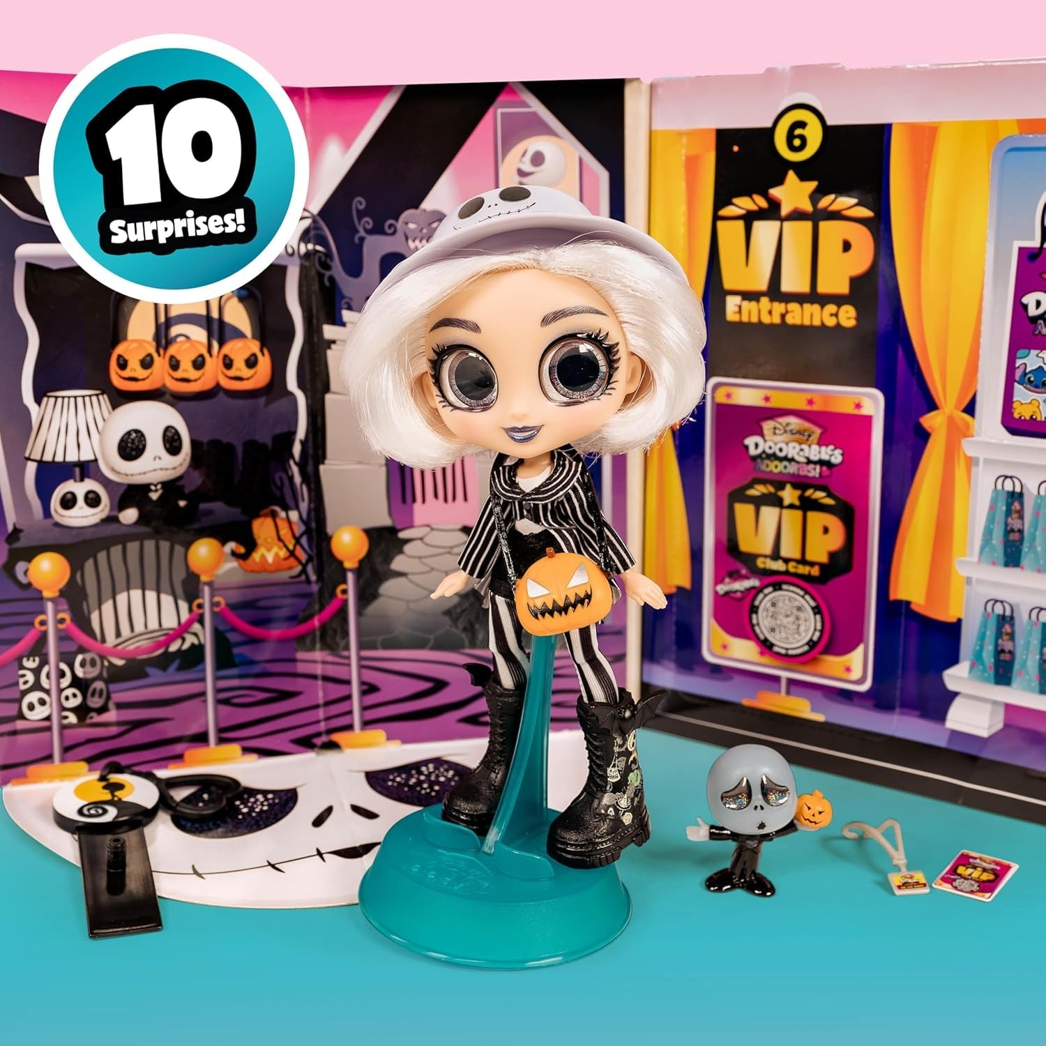 Disney Doorables Adoorbs Series 1 verzamelpoppen met accessoires, 14 cm, modepop, speelgoed vanaf 5 jaar, gewoon spelen