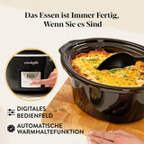 Crockpot digitale slowcooker, 3,5 L (3 tot 4 personen), CSC113X Slowcooker Naty Shop