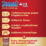 Somat Excellence plus 4In1 Caps (50 Caps), Naty Shop vaatwastabletten