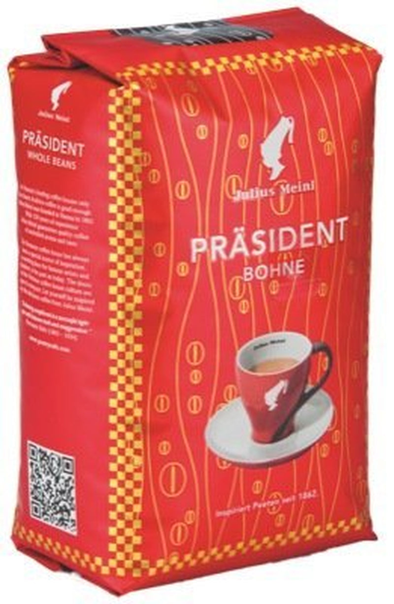 Julius MEINL President koffie, hele bonen, 5 pakjes à 500 g, totaal 2,5 kg