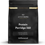 Protein Works - Eiwitpap 360 | Mythe Extra vitaminen en mineralen | Proteinreiches Frühstück | Kalorienarme Haferflocken | 13 Porties | Natuurlijk | 1 kg granen Naty Shop standaardtitel