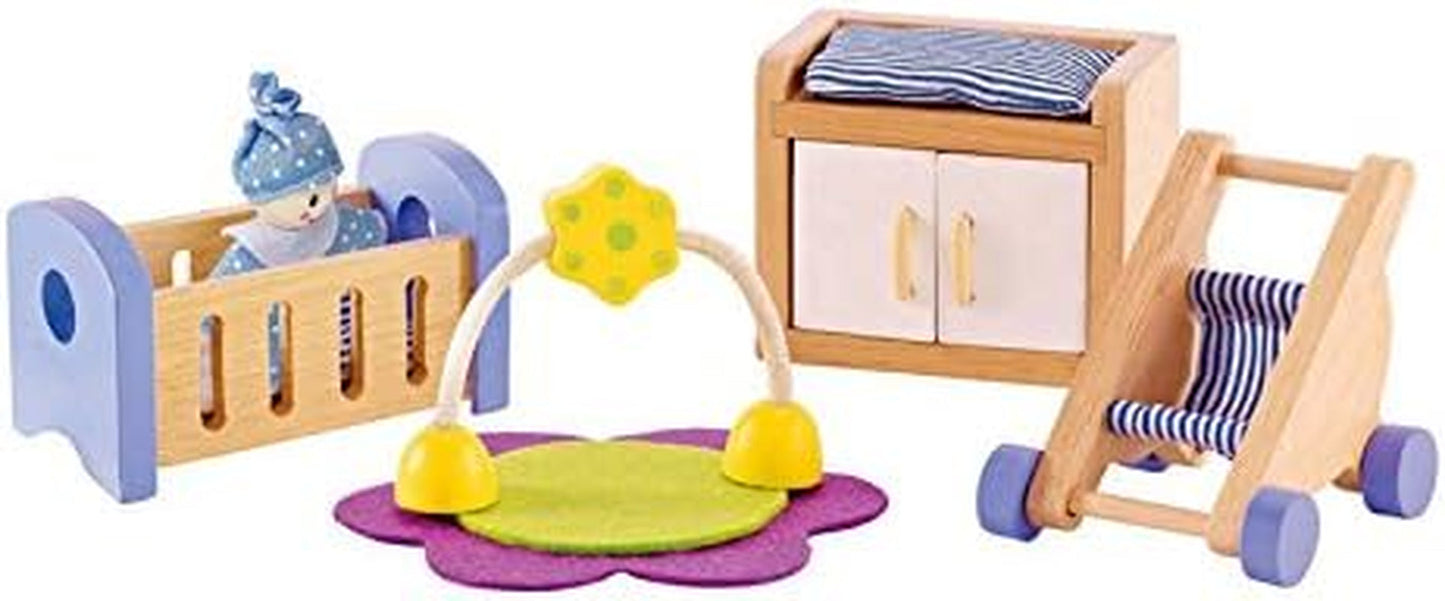 Hape E3459 - Kinderkamer, kleine Naty Shop poppenhuizen
