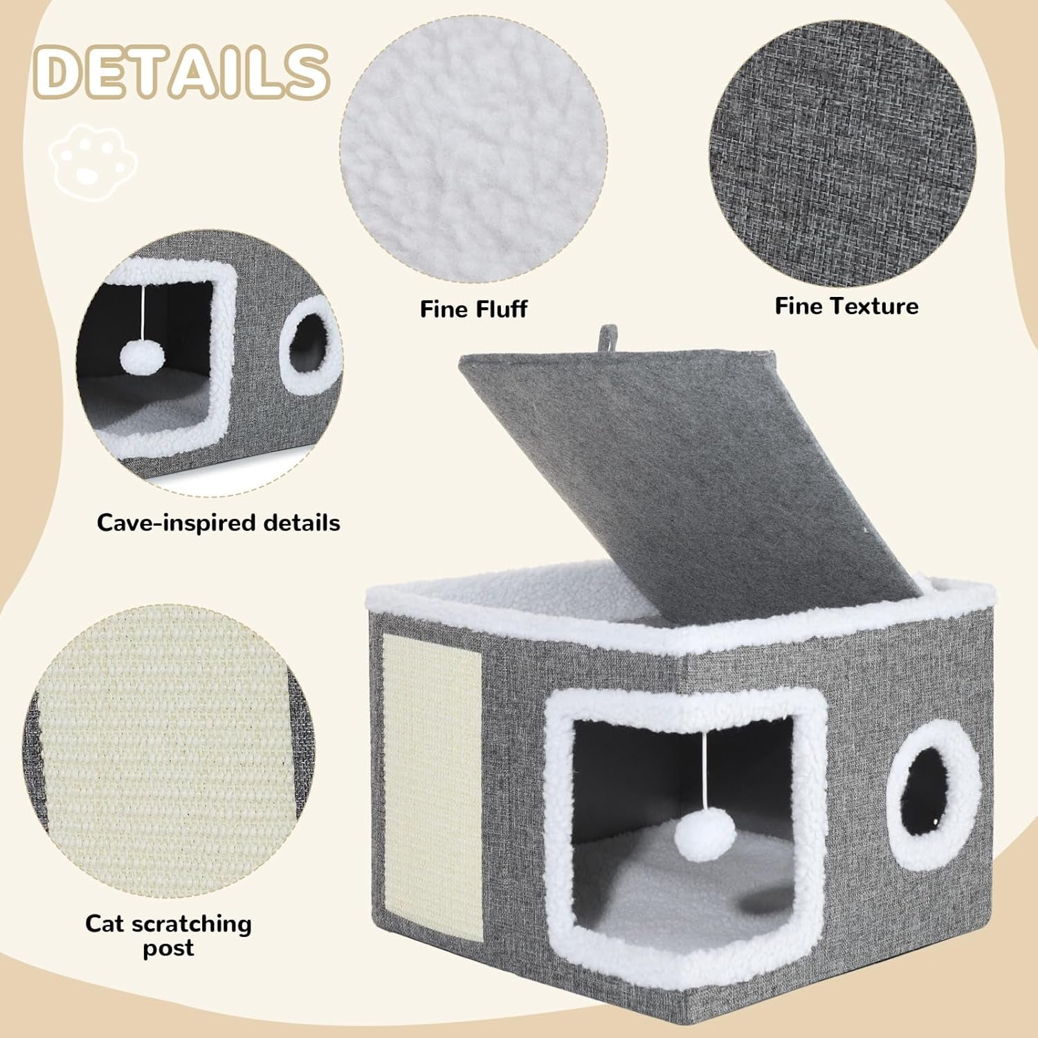 Dekens en meubels, Huisdieren, Grotten & Huizen, Katten, Kattenbedden, Katten - bedden, matrassen