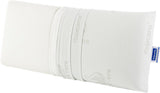 Todocama - Memory kussen, aloë vera, 2 stuks, 70 cm, wit Naty Shop standaard kussens