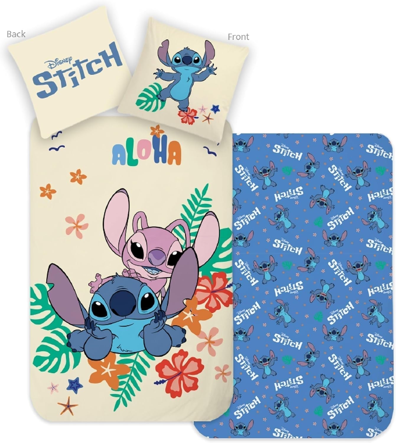 Beddengoed voor kinderen en tieners, Stitch Beddengoed - kinderen Naty Shop