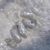 Glitter nagelstickers Zomerwatergolven Sterrennagelkunst Fantasie Zeewatergolven Nagelontwerpen Nagelstickers Zeewatergolven Nagelaccessoires Nagelkunst