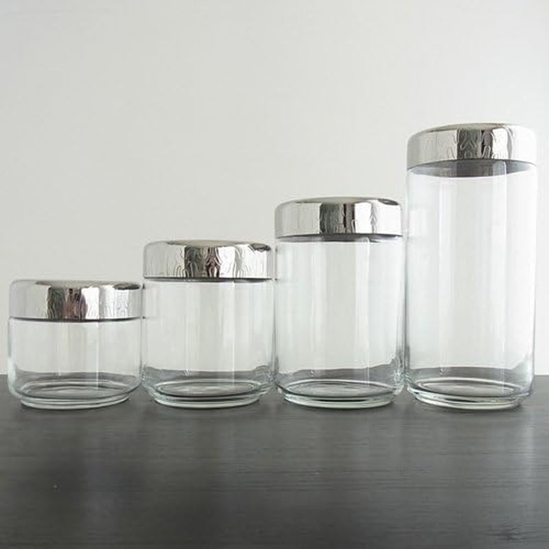 Alessi MW21/75 Gecoate glazen keukenpot 75 cl Bewaardozen Naty Shop