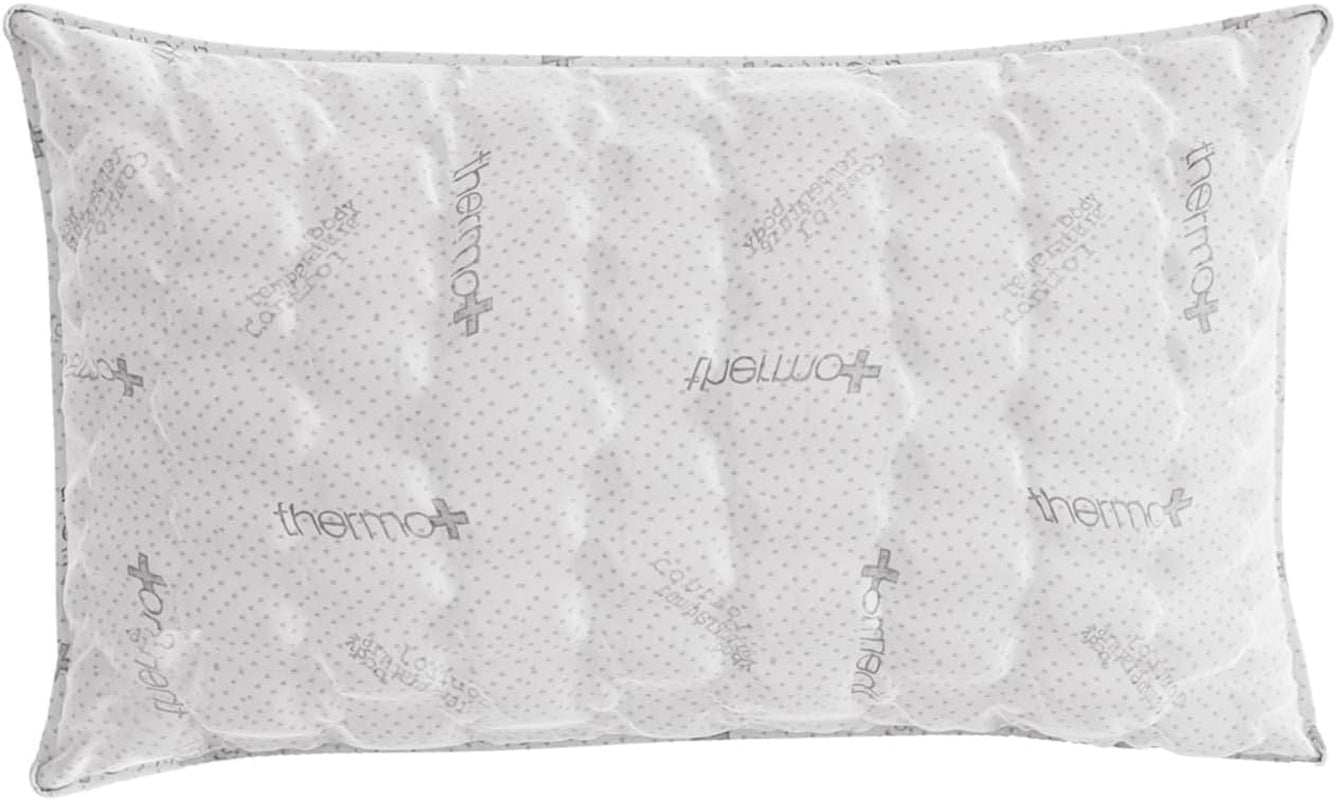 Italiaans beddengoed MB Home Italia, kussen, biokeramisch, lichtgrijs, 45 x 75 cm Standaard kussens Naty Shop Termocontrol