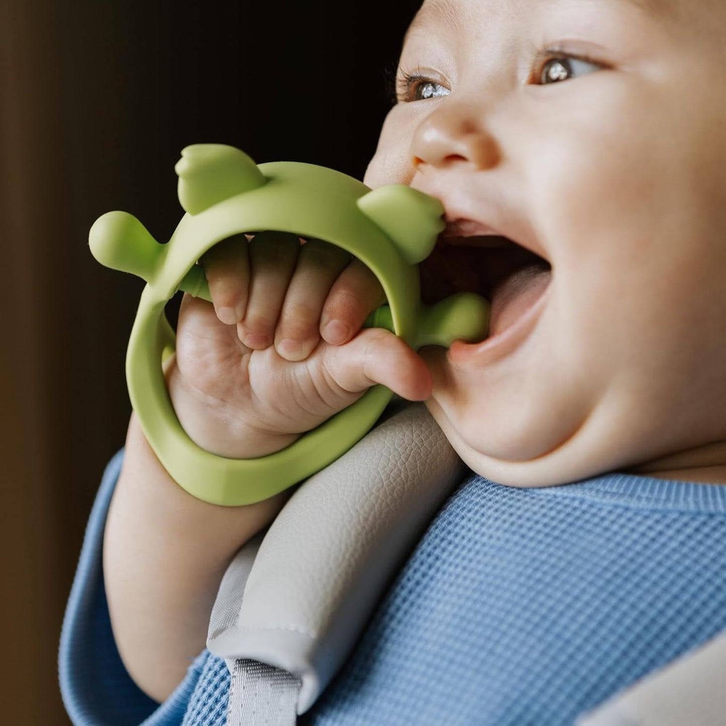 Nuby Tandjeshandschoenen - Siliconen | Koala bijtspeeltje | Zintuiglijk speelgoed | 3+ maanden