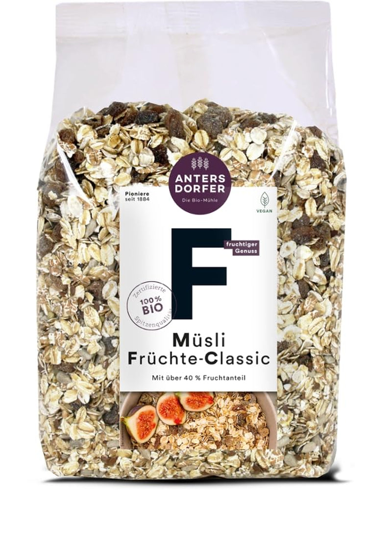 Klassieke muesli met fruit, 1 kg