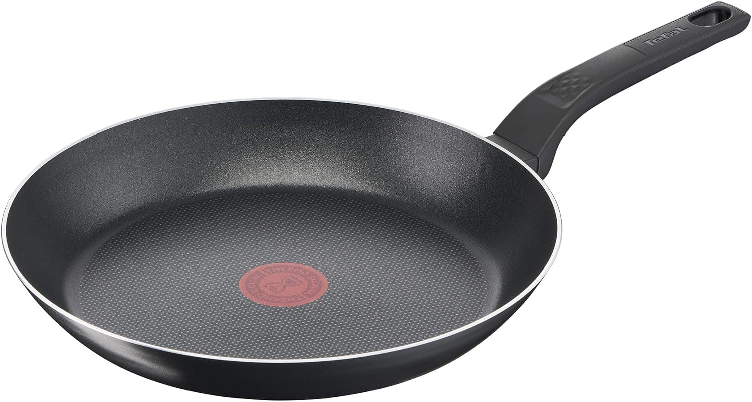 Tefal Easy Cook & Clean, antiaanbaklaag, temperatuurindicator, niet aanbevolen voor inductie Potten en pannen Naty Shop Koekenpan 32 Cm