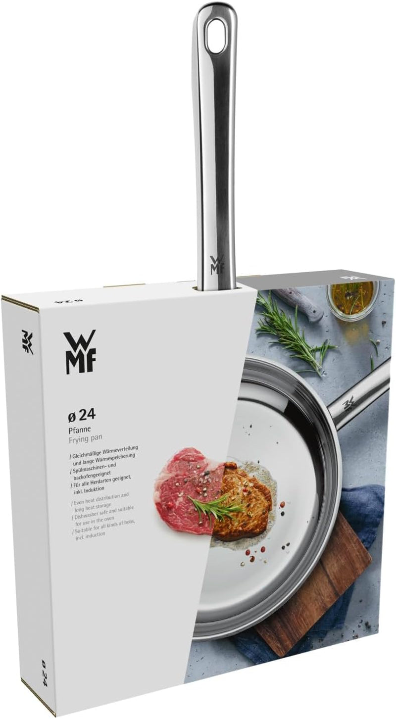 WMF Profi roestvrijstalen pan 24 cm inductie, roestvrijstalen pan Cromargan Potten en pannen Naty Shop