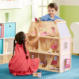 Melissa & Doug houten poppenhuis