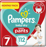 Pampers (oude versie), slipje, maat 4, 9 kg-15 kg, pakket van drie (1 x 88 luiers)