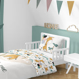 Beddengoed voor jongens, diverse motieven, 100% katoen Beddengoed - kinderen Naty Shop Girafe