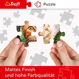 Trefl TR27119 Grappige hondenportretten II 2000 stukjes, premium kwaliteit, voor volwassenen en kinderen vanaf 12 jaar puzzel, gekleurde puzzel Naty Shop