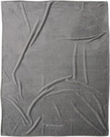 TOM TAILOR Wellsoft Deken, 150X200 Cm, 100% Polyester/ Wellsoft, geborduurd met logo, WELLSOFT BLANKET Oranje (Warm Coral) Dekens en dekbedden Naty Shop Grijs 150X200 Cm