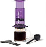 AeroPress origineel koffie- en espressoapparaat, draagbaar barista-koffiezetapparaat met kamer, plunjer en filters, snelkoffie- en espressoapparaat